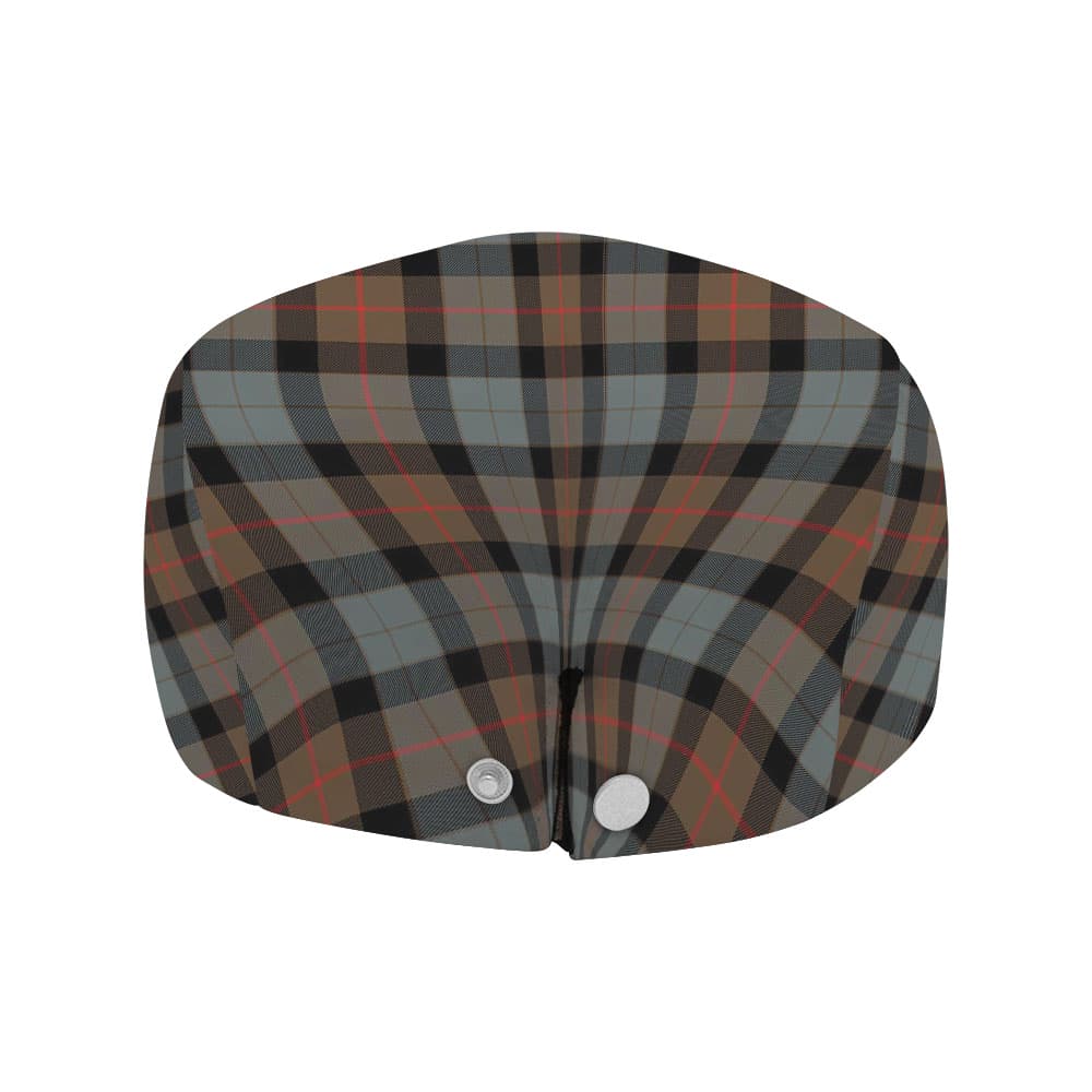 Scottish Gunn Weathered Tartan Flat Cap - Image 4