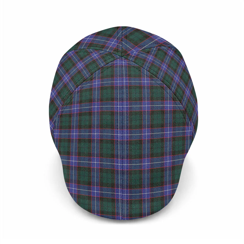 Scottish Guthrie Modern Clan Badge Tartan Ivy Cap - Image 2