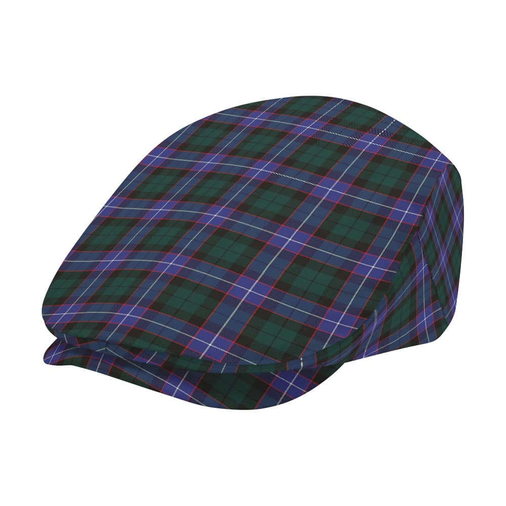 Scottish Guthrie Modern Tartan Flat Cap - Image 2