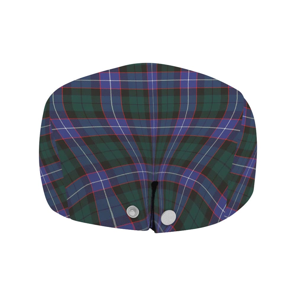 Scottish Guthrie Modern Tartan Flat Cap - Image 4