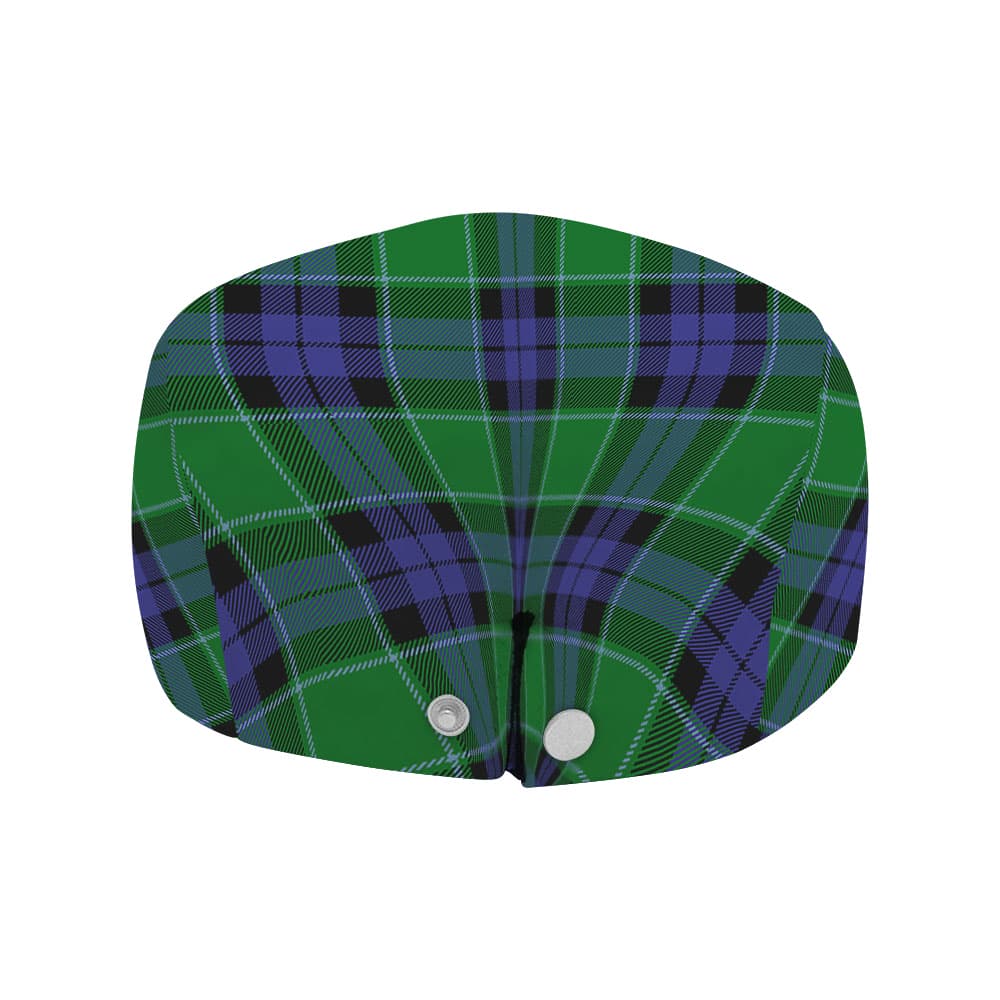 Scottish Haldane Clan Badge Tartan Flat Cap - Image 4