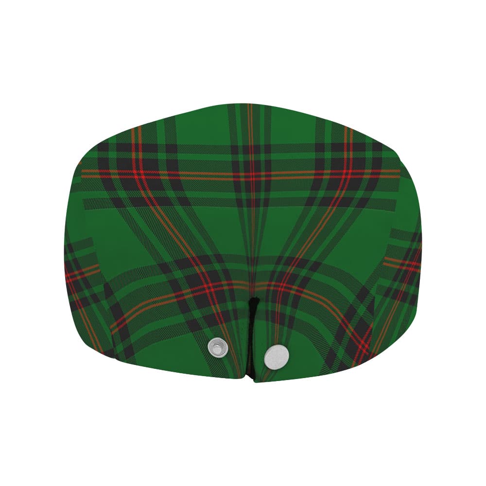 Scottish Halkerston Clan Badge Tartan Flat Cap - Image 4