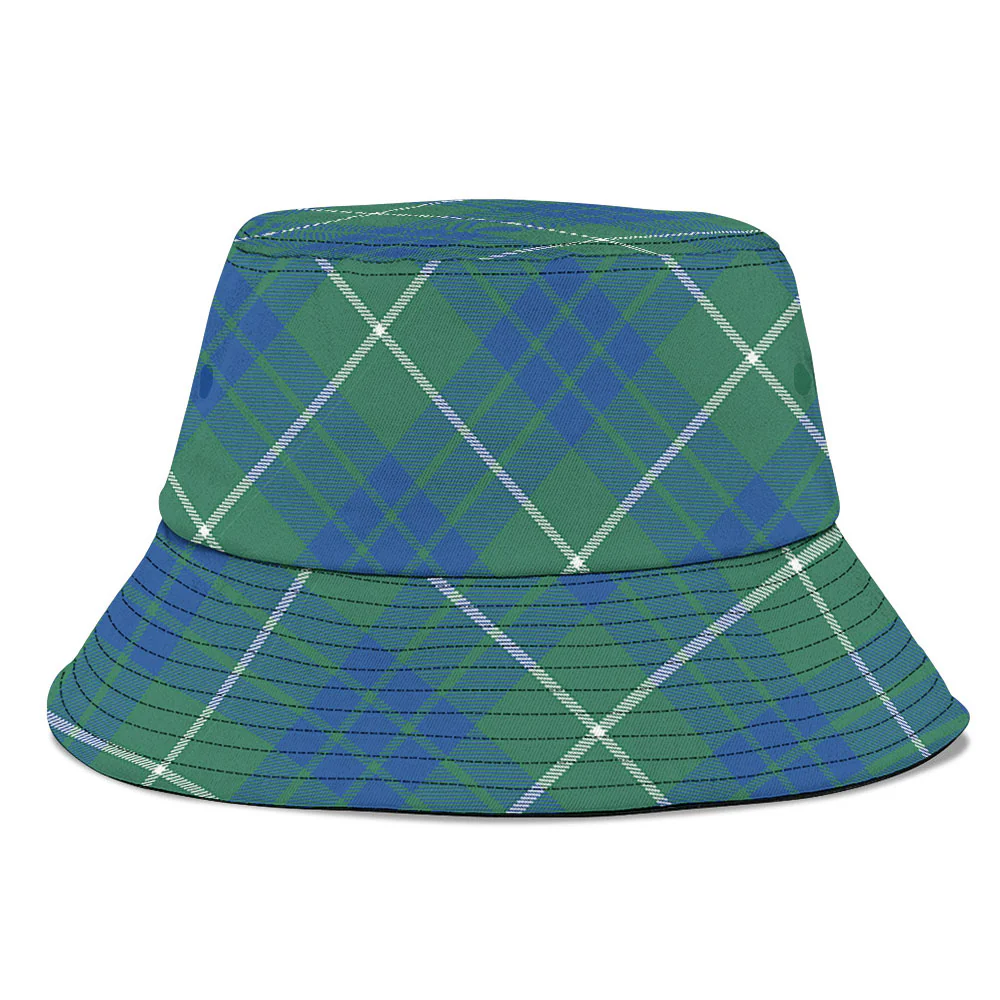 Scottish Hamilton Hunting Ancient Clan Badge Tartan Bucket Hat