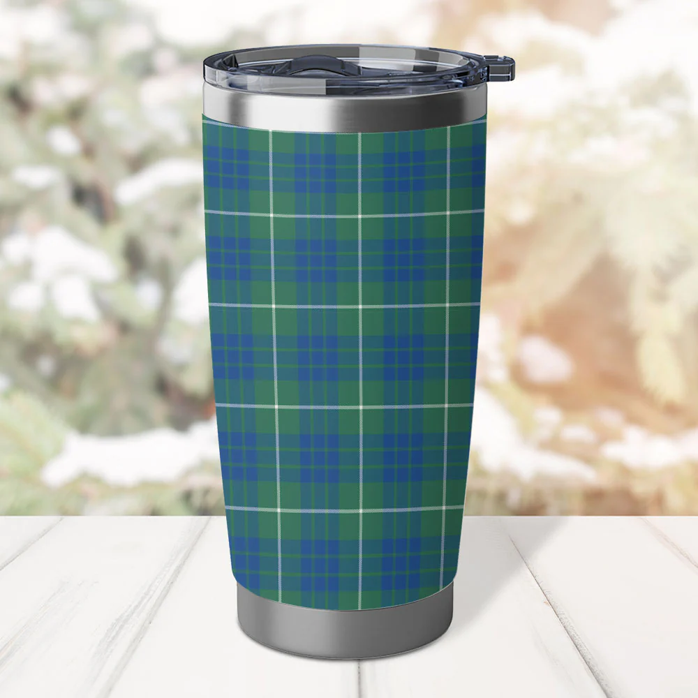 Scottish Hamilton Hunting Ancient Clan Badge Tartan Tumbler - Image 3
