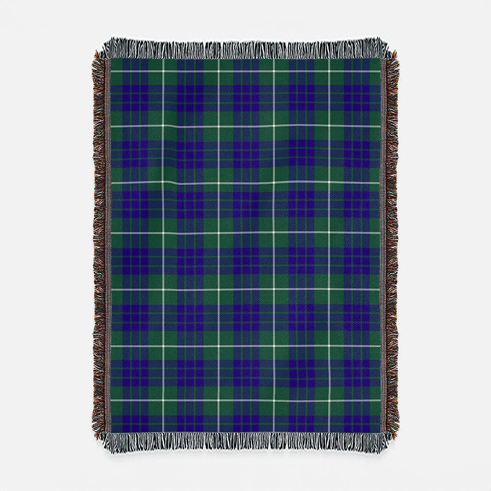 Scottish Hamilton Hunting Modern Clan Badge Tartan Woven Blanket