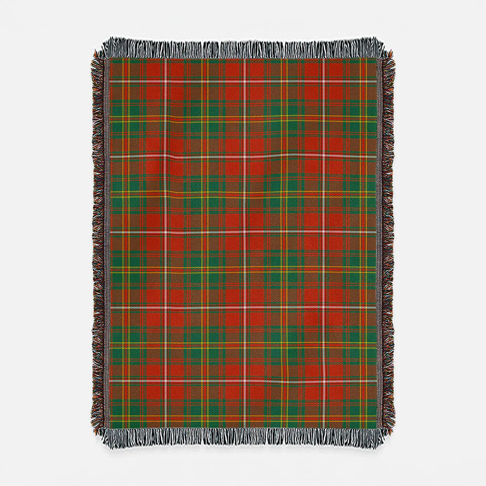 Scottish Hay Ancient Clan Badge Tartan Woven Blanket