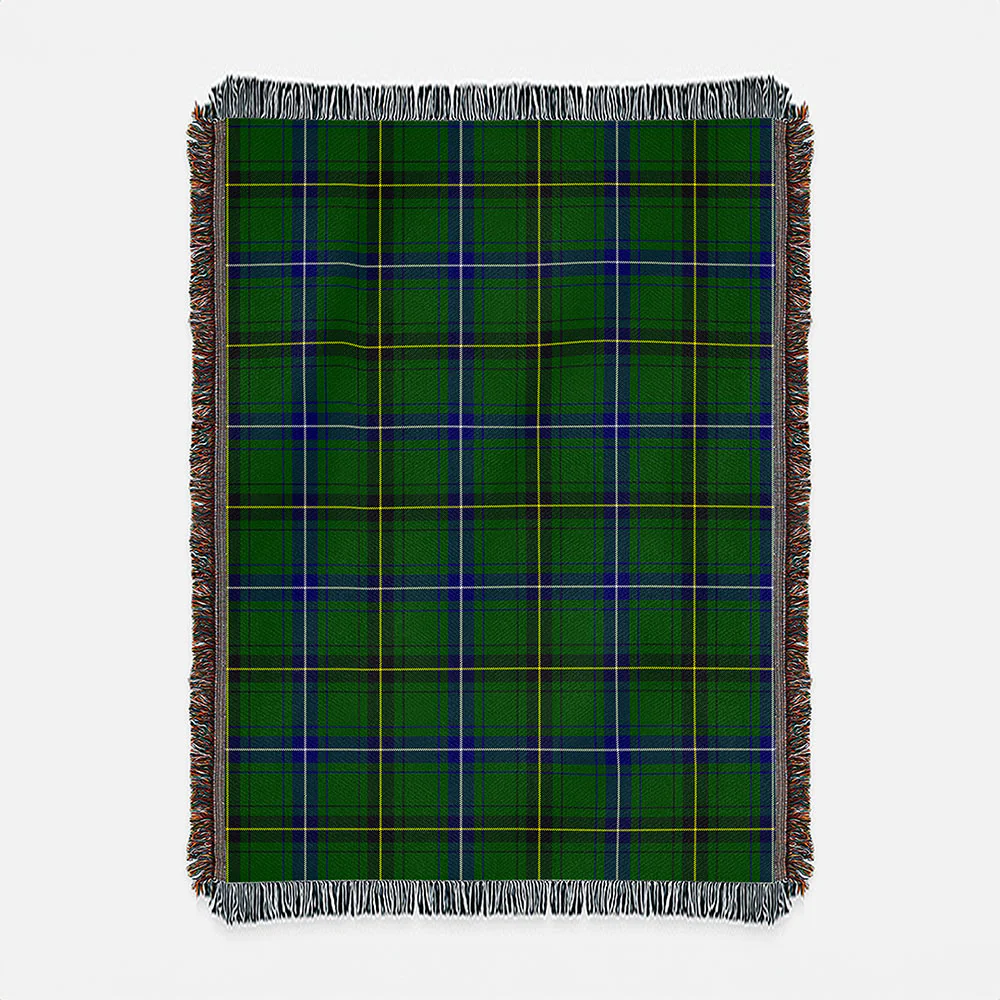 Scottish Henderson Modern Clan Badge Tartan Woven Blanket