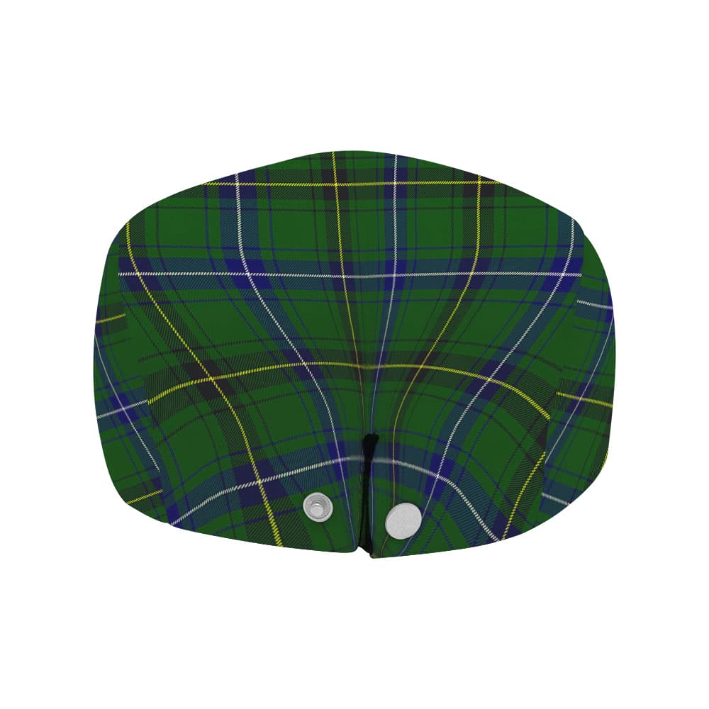 Scottish Henderson Modern Tartan Flat Cap - Image 4