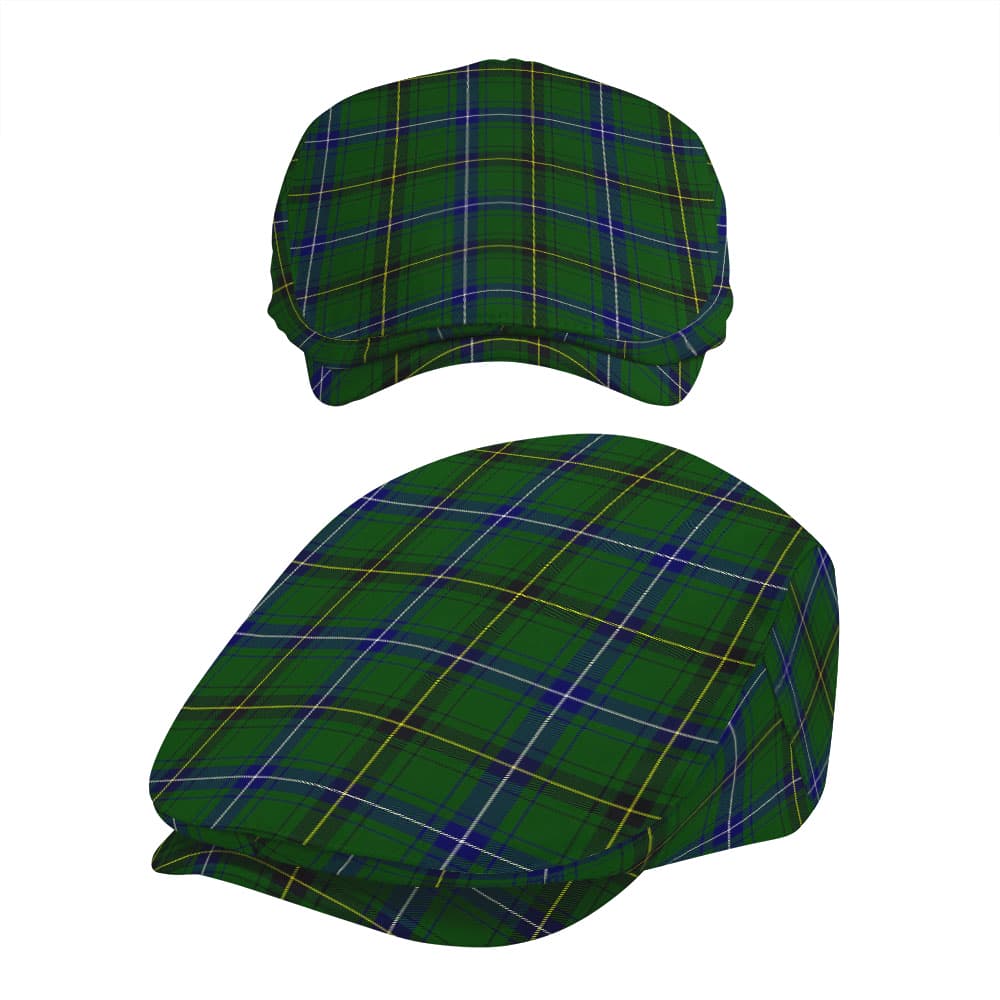 Scottish Henderson Modern Tartan Flat Cap - Image 5