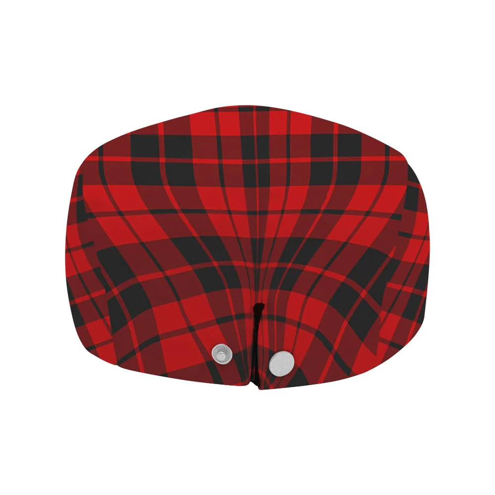 Scottish Hogg (or Hog) Clan Badge Tartan Flat Cap - Image 4