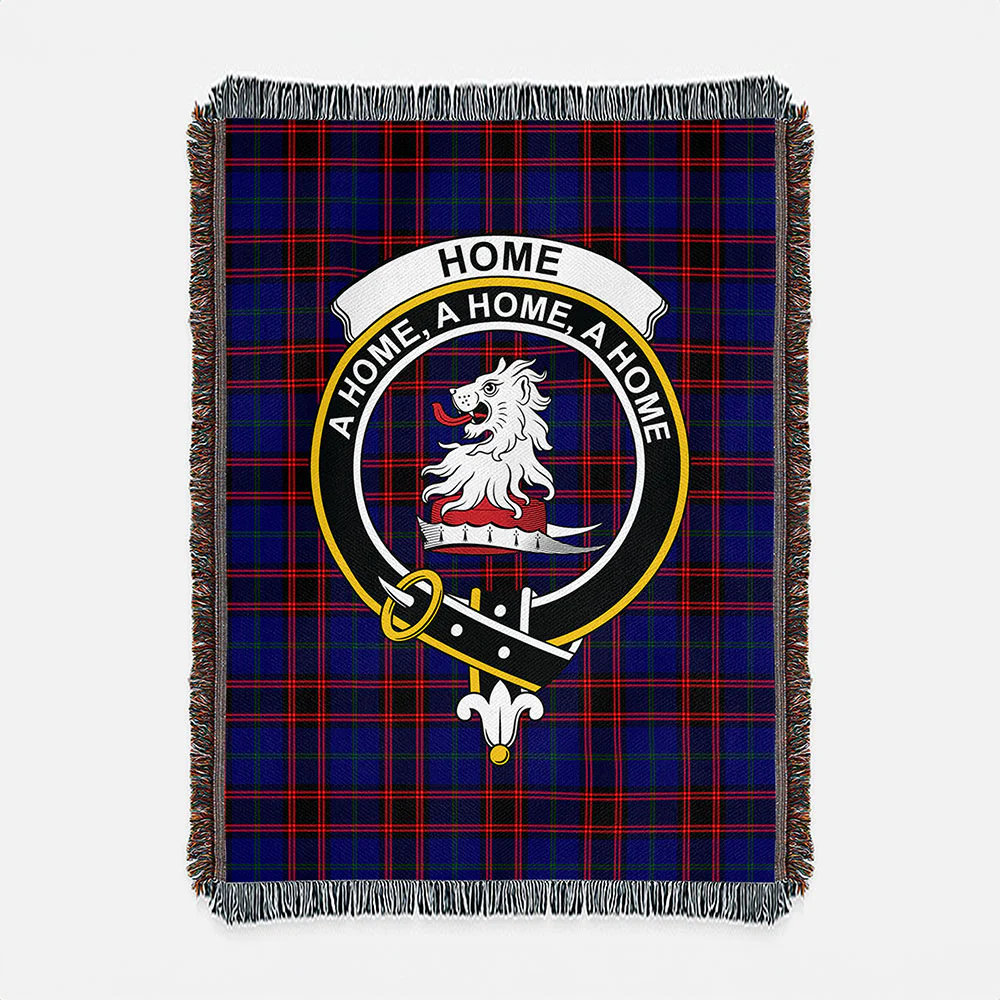 Scottish Home Modern Clan Badge Tartan Woven Blanket - Image 2