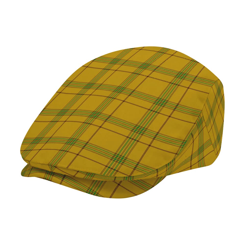 Scottish Houston Tartan Flat Cap - Image 2
