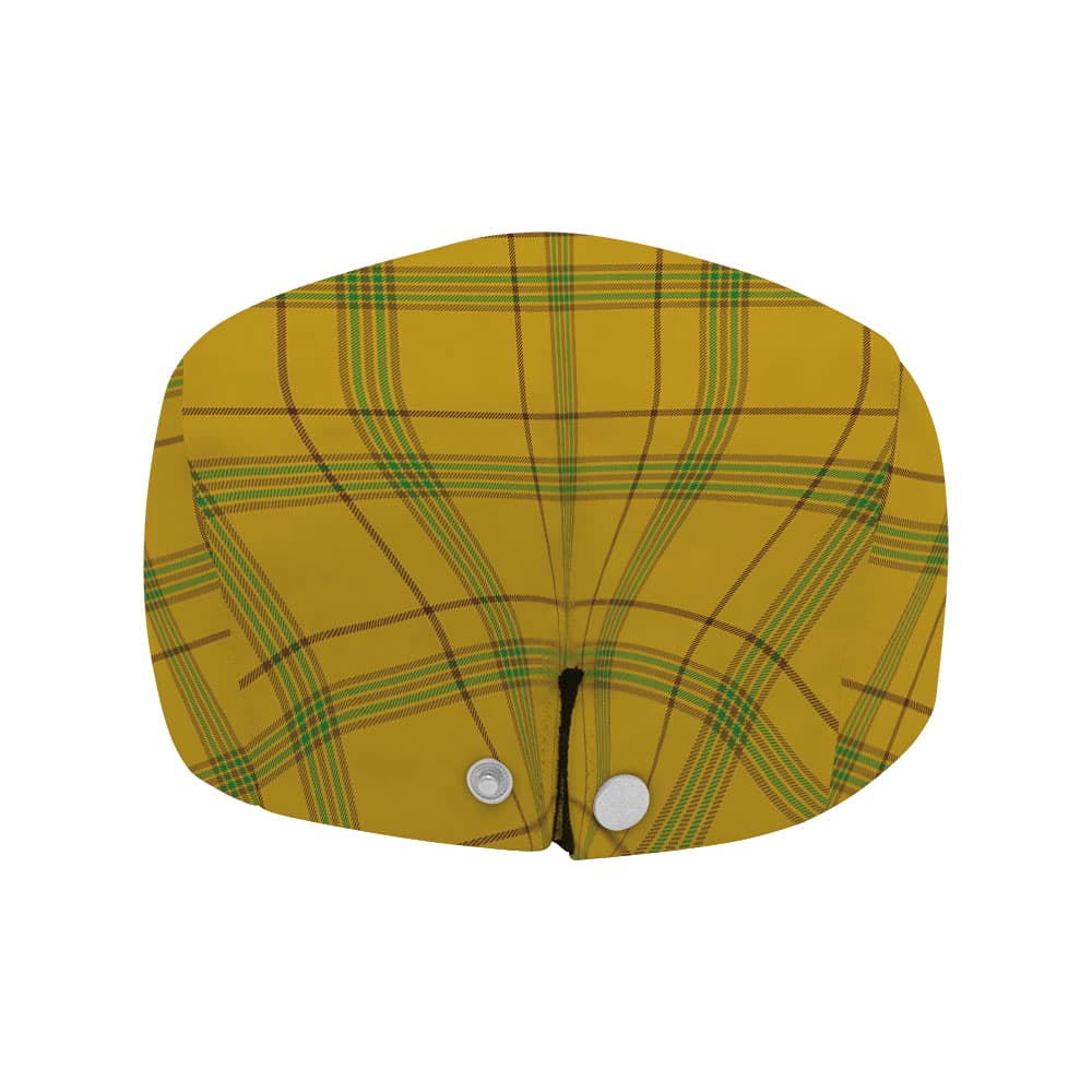 Scottish Houston Tartan Flat Cap - Image 4
