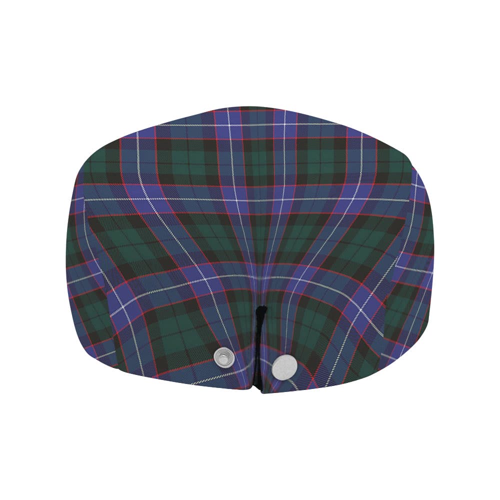 Scottish Hunter Clan Badge Tartan Flat Cap - Image 4