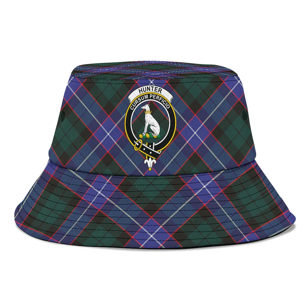 Scottish Hunter Modern Clan Badge Tartan Bucket Hat - Image 2