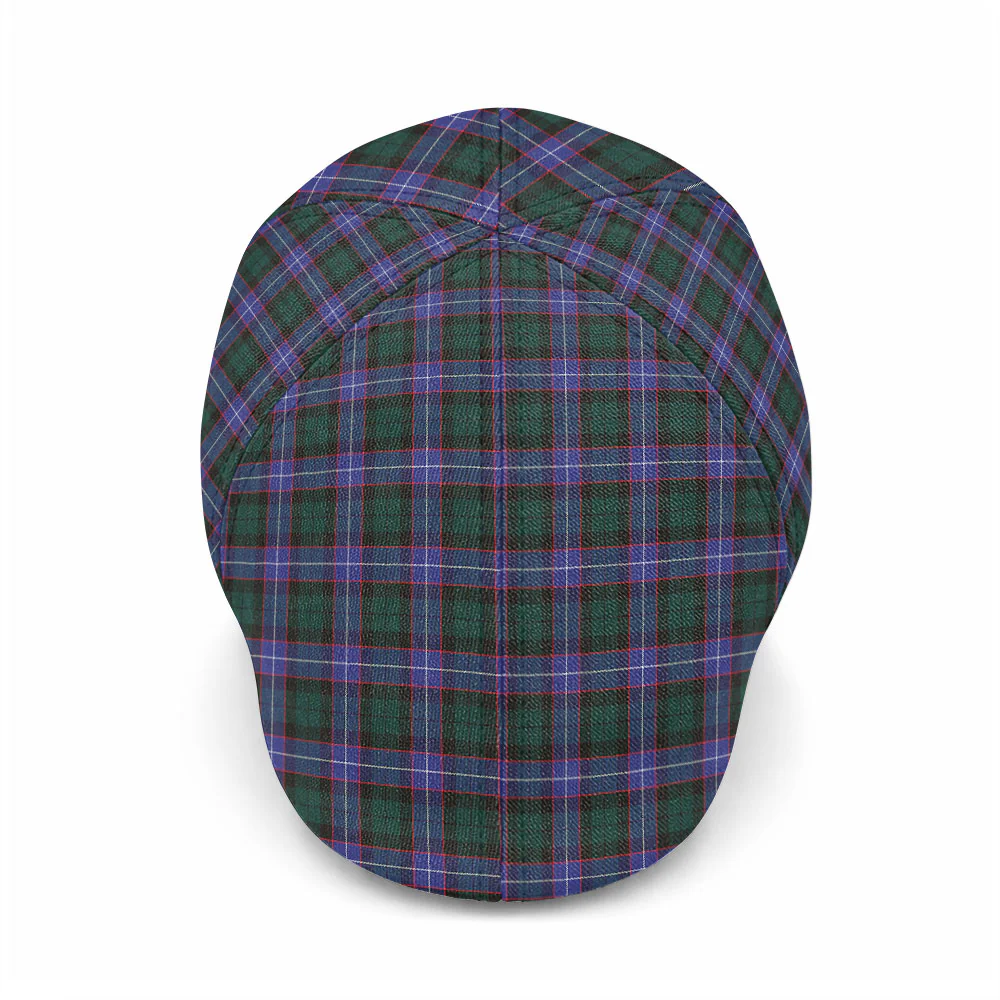 Scottish Hunter Modern Clan Badge Tartan Ivy Cap - Image 2