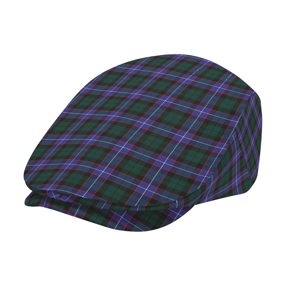 Scottish Hunter Modern Tartan Flat Cap - Image 2