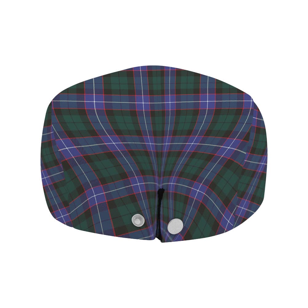 Scottish Hunter Modern Tartan Flat Cap - Image 4