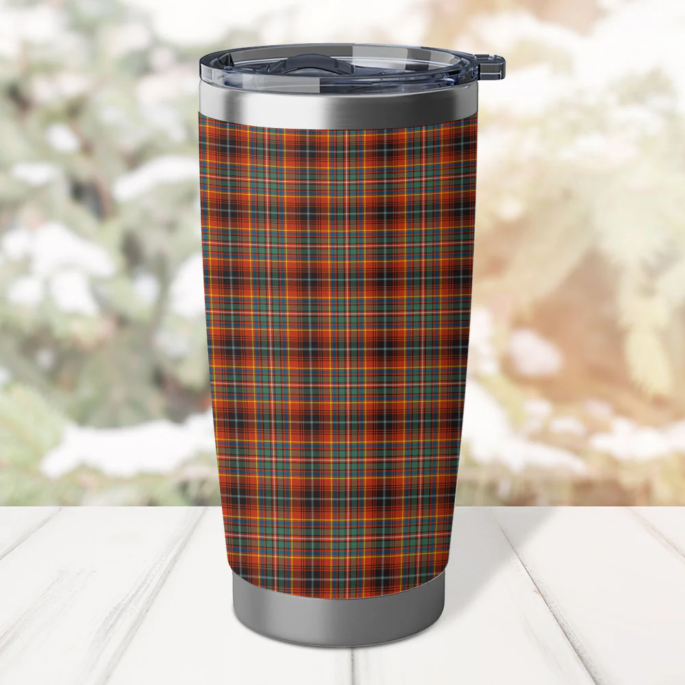 Scottish Innes Ancient Clan Badge Tartan Tumbler - Image 3