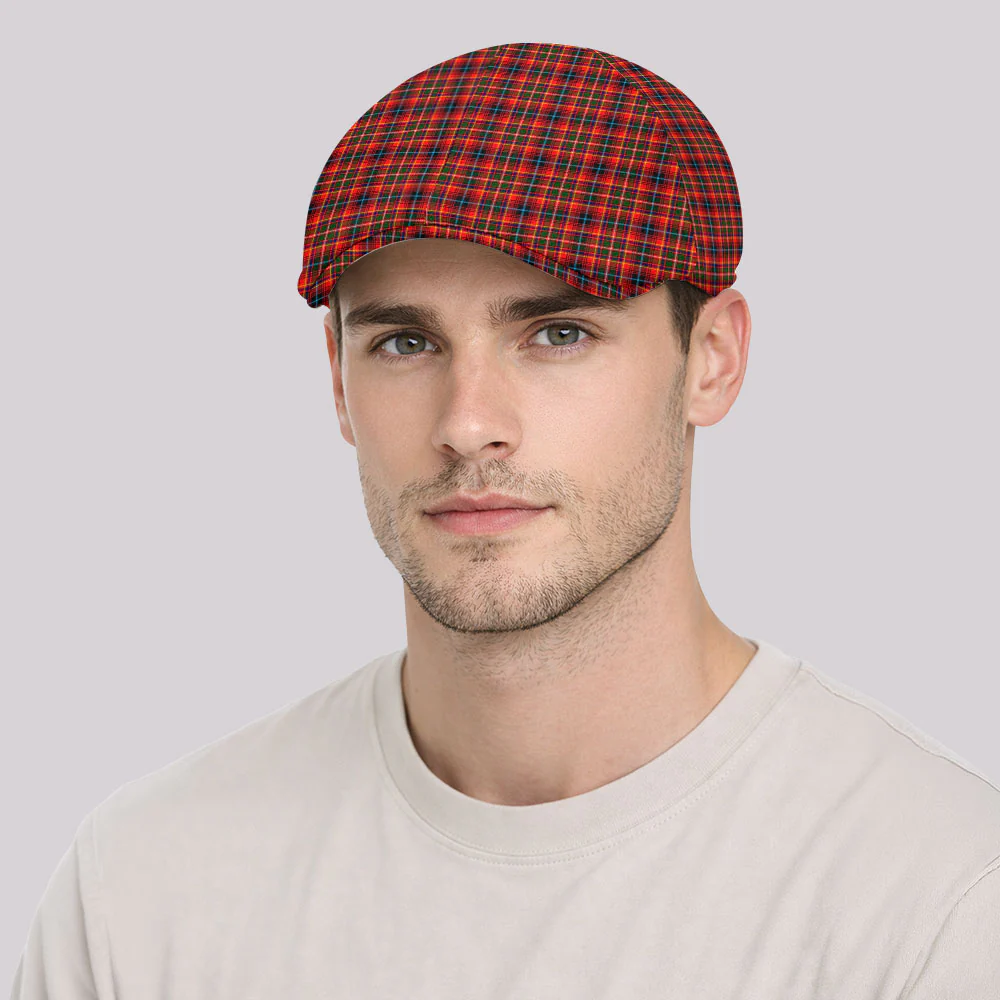 Scottish Innes Modern Clan Badge Tartan Ivy Cap - Image 3