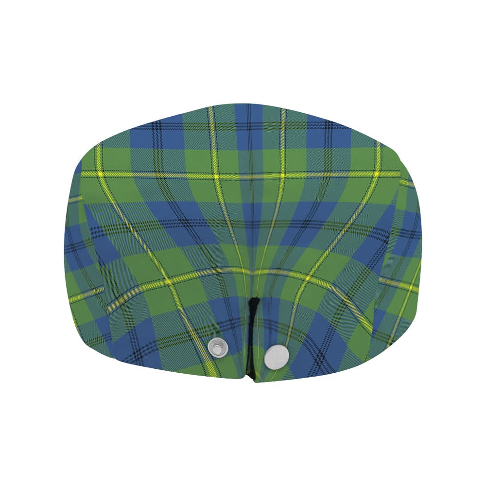 Scottish Johnston Ancient Tartan Flat Cap - Image 4