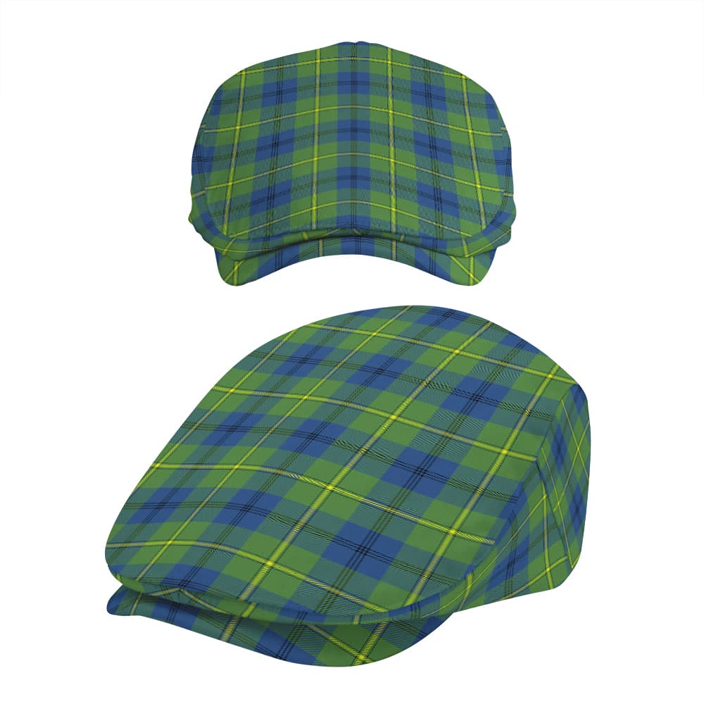 Scottish Johnston Ancient Tartan Flat Cap - Image 5
