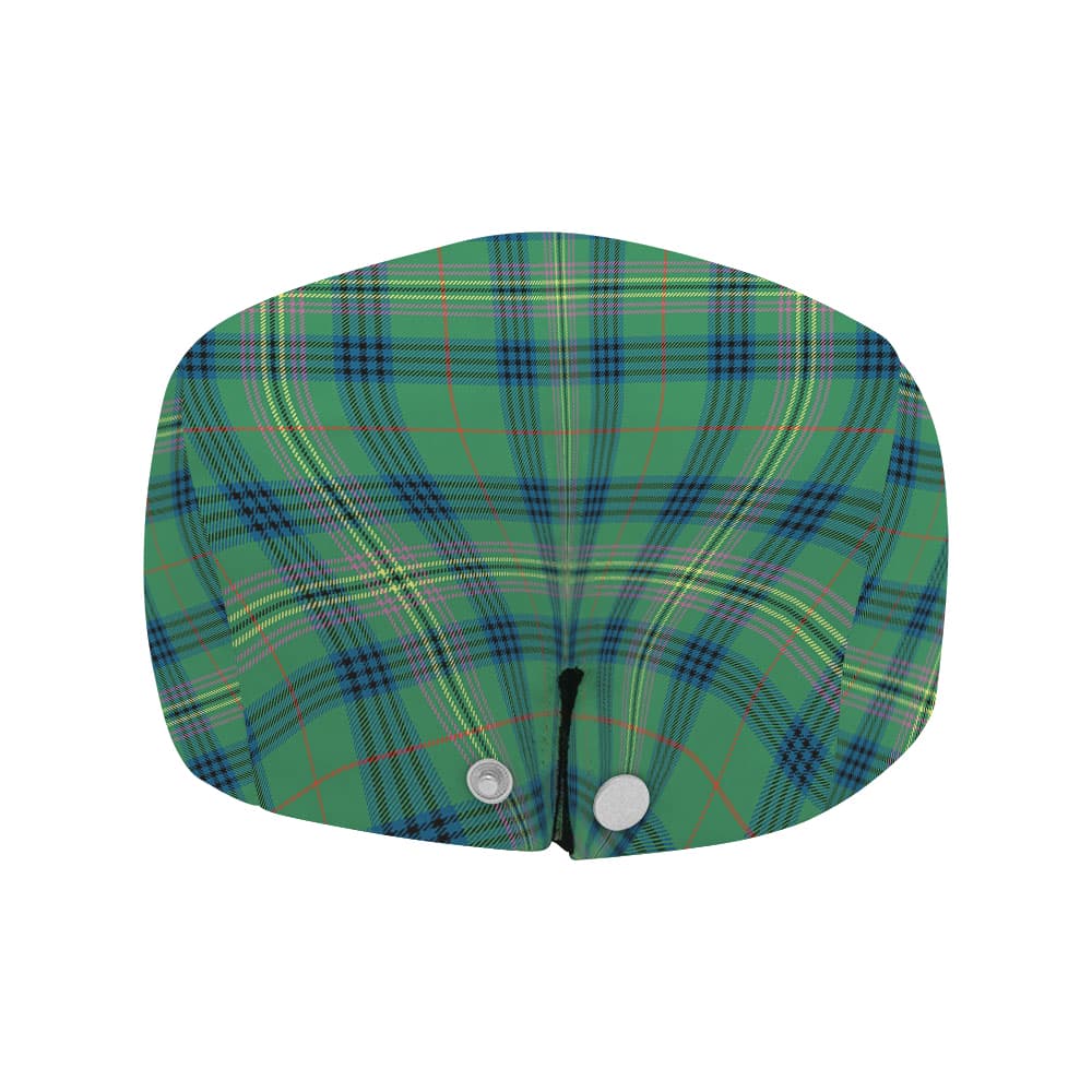 Scottish Kennedy Ancient Tartan Flat Cap - Image 4
