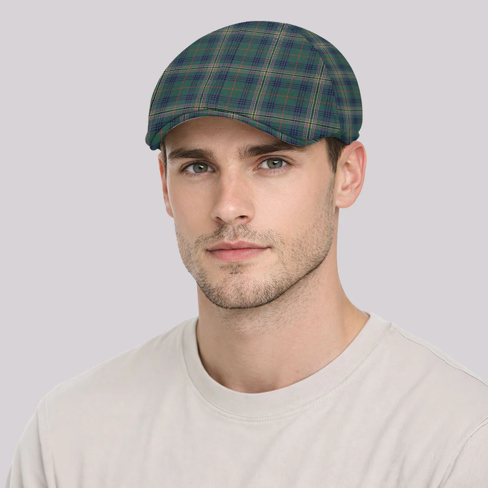 Scottish Kennedy Modern Clan Badge Tartan Ivy Cap - Image 3