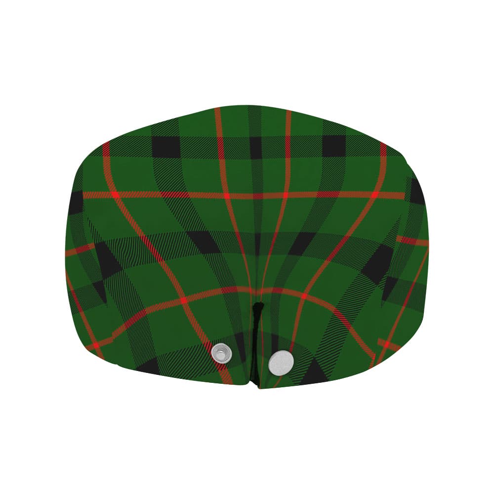 Scottish Kincaid Clan Badge Tartan Flat Cap - Image 4