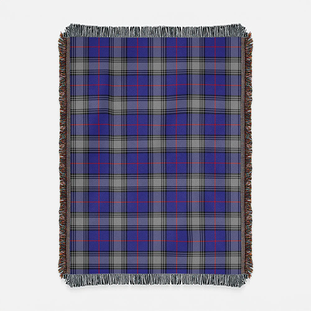 Scottish Kinnaird Clan Badge Tartan Woven Blanket