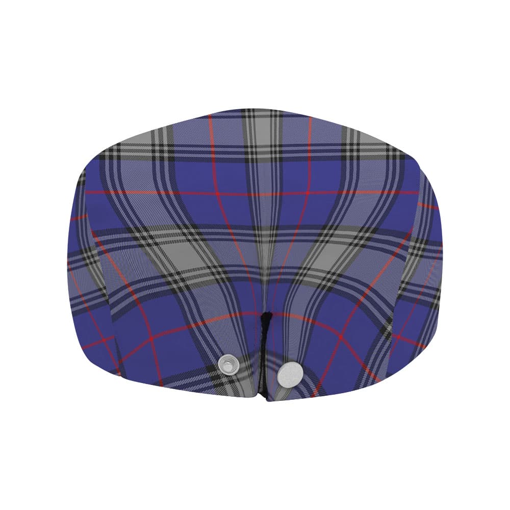 Scottish Kinnaird Clan Badge Tartan Flat Cap - Image 4