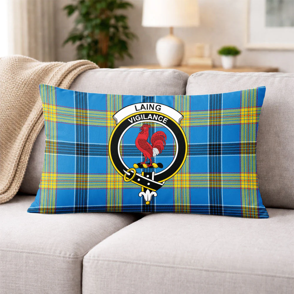 Scottish Laing Clan Badge Tartan Pillow Case - Image 3