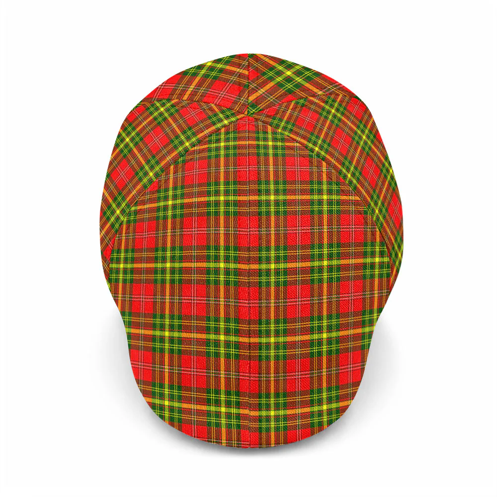 Scottish Leask Clan Badge Tartan Ivy Cap - Image 2