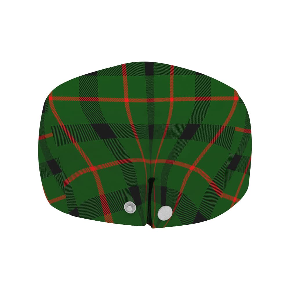 Scottish Lennox Clan Badge Tartan Flat Cap - Image 4