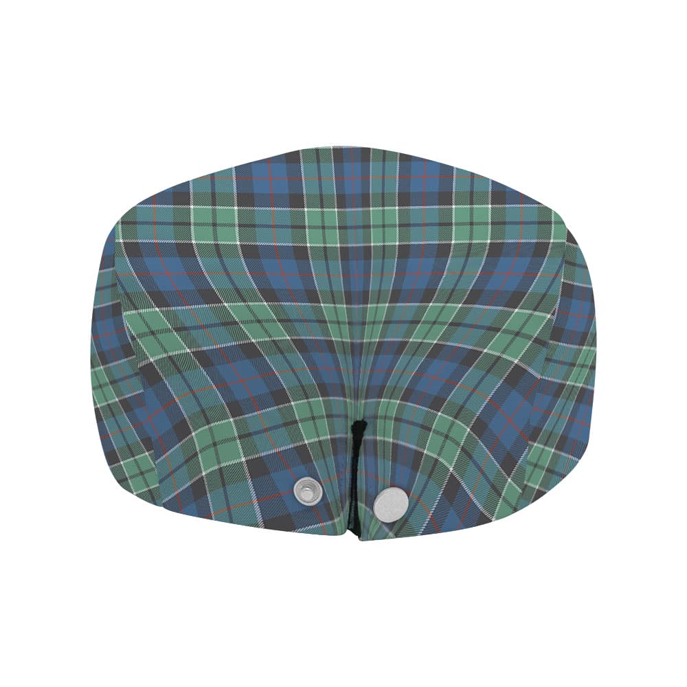 Scottish Leslie Hunting Ancient Tartan Flat Cap - Image 4