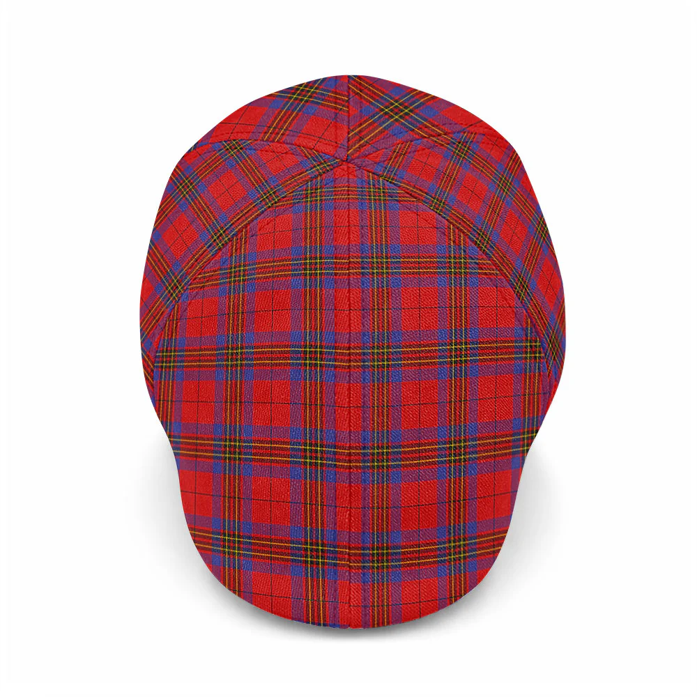 Scottish Leslie Modern Clan Badge Tartan Ivy Cap - Image 2