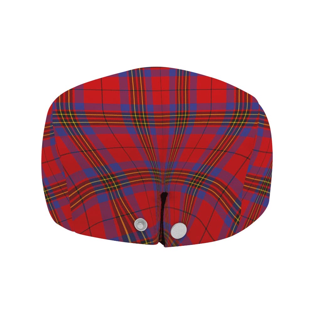 Scottish Leslie Modern Tartan Flat Cap - Image 4