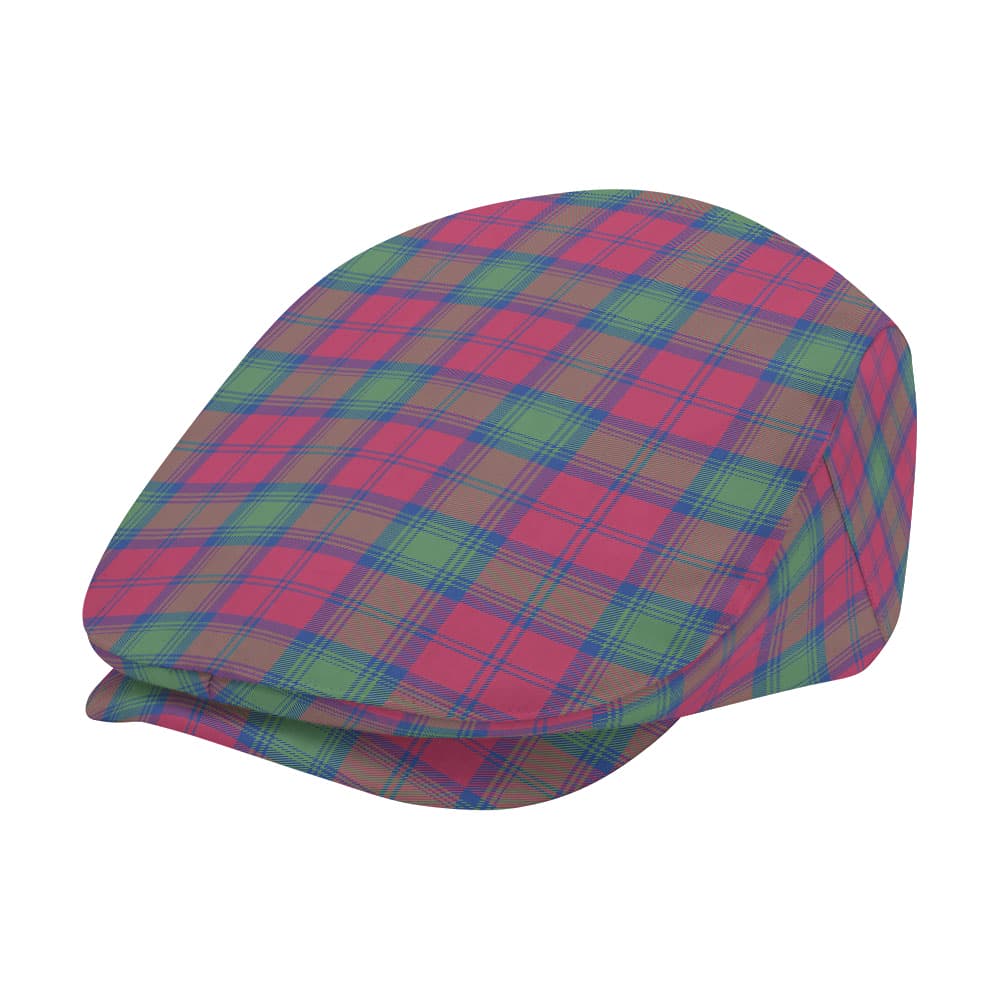 Scottish Lindsay Ancient Tartan Flat Cap - Image 2