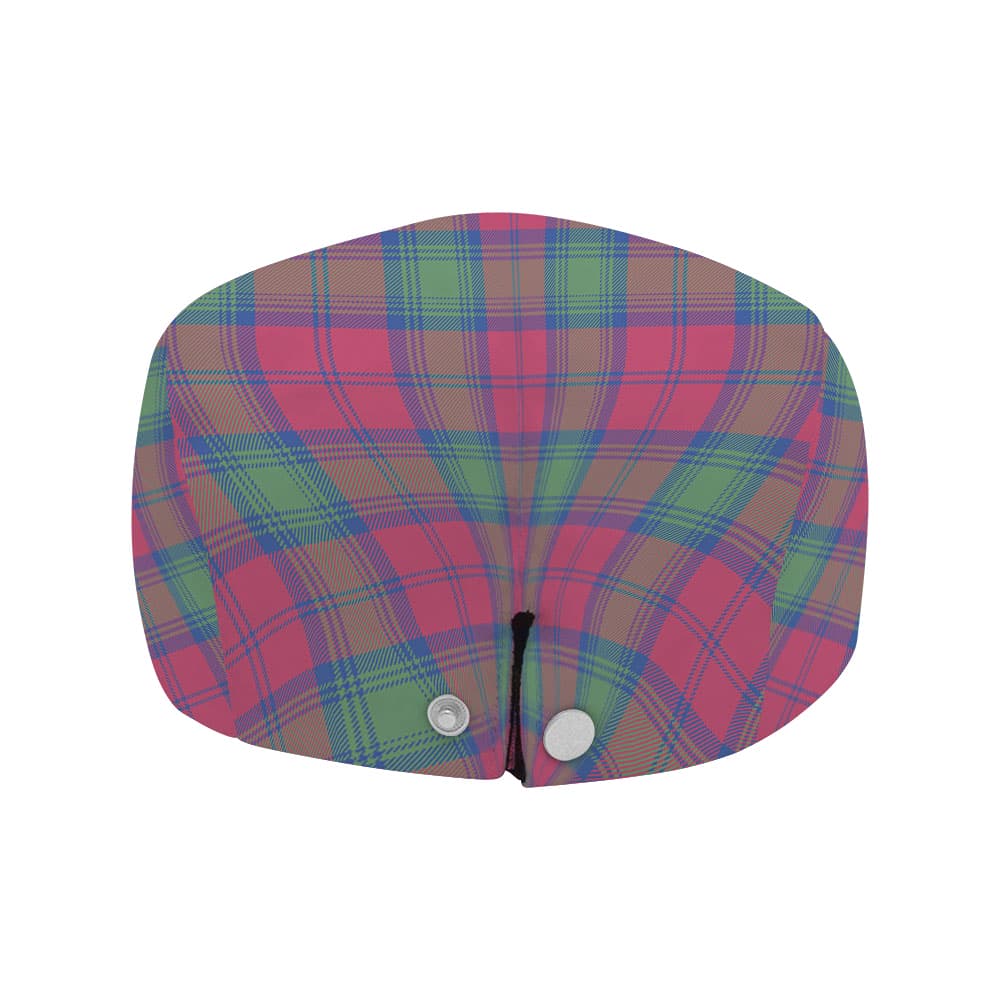 Scottish Lindsay Ancient Tartan Flat Cap - Image 4