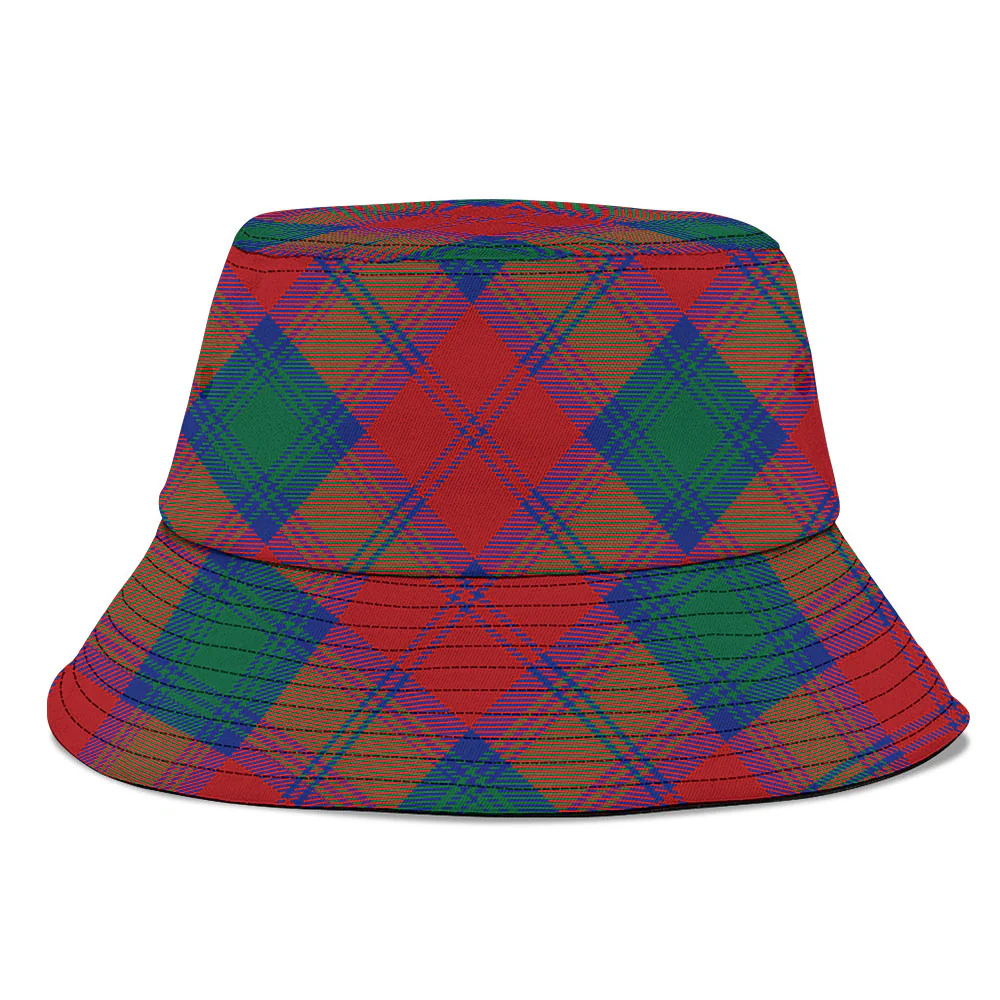 Scottish Lindsay Modern Clan Badge Tartan Bucket Hat
