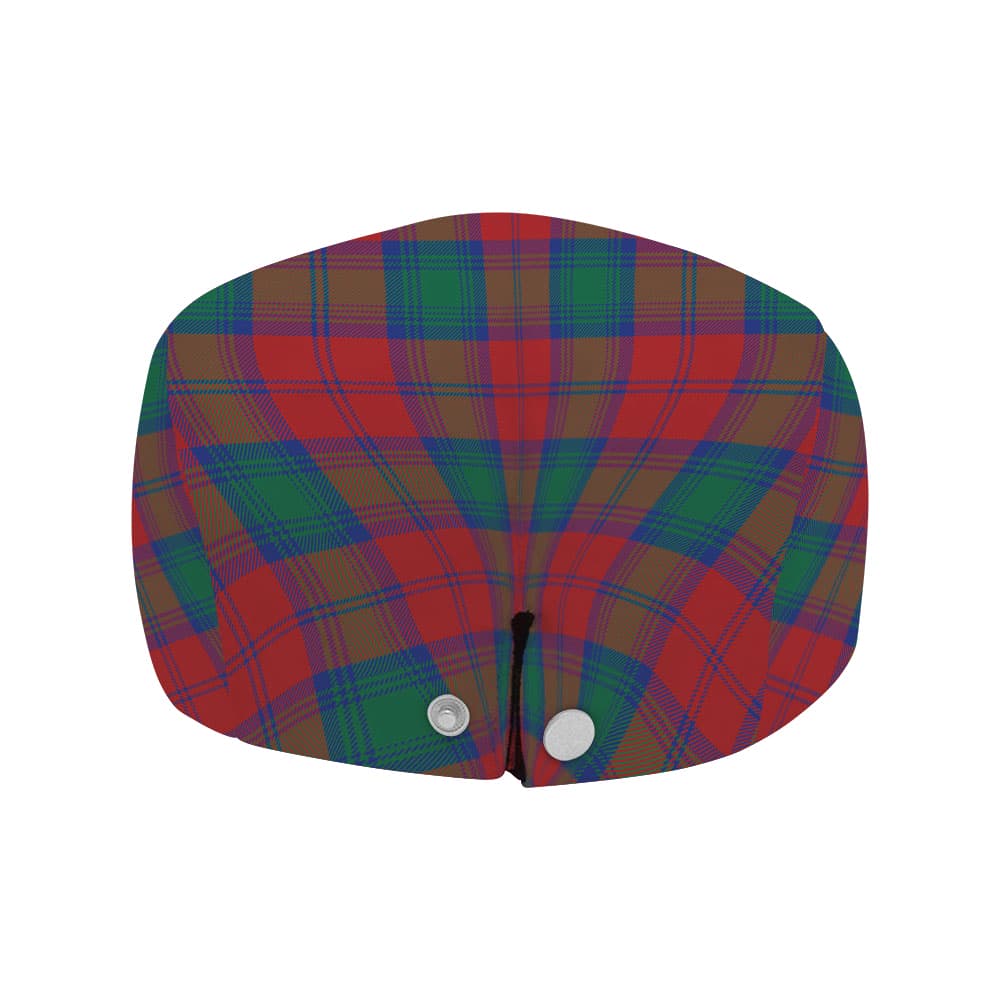 Scottish Lindsay Modern Tartan Flat Cap - Image 4