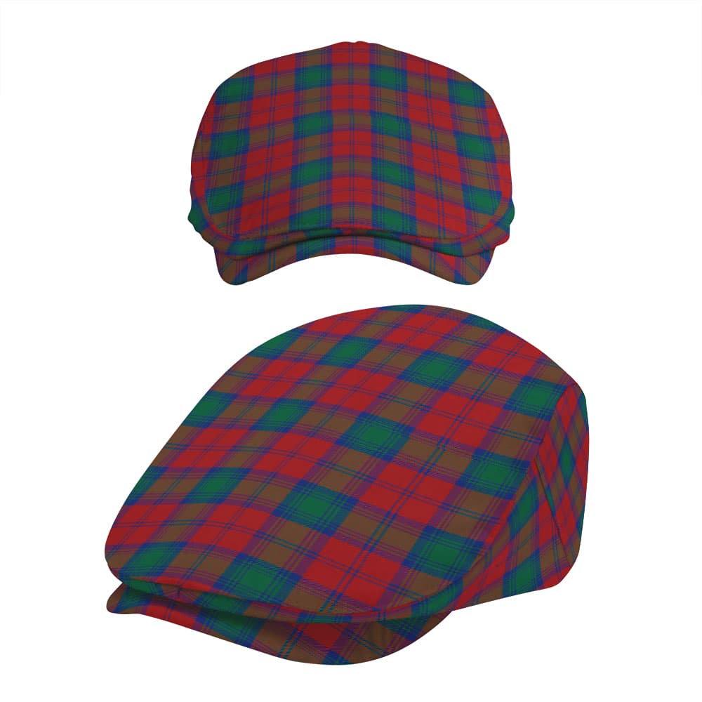 Scottish Lindsay Modern Tartan Flat Cap - Image 5