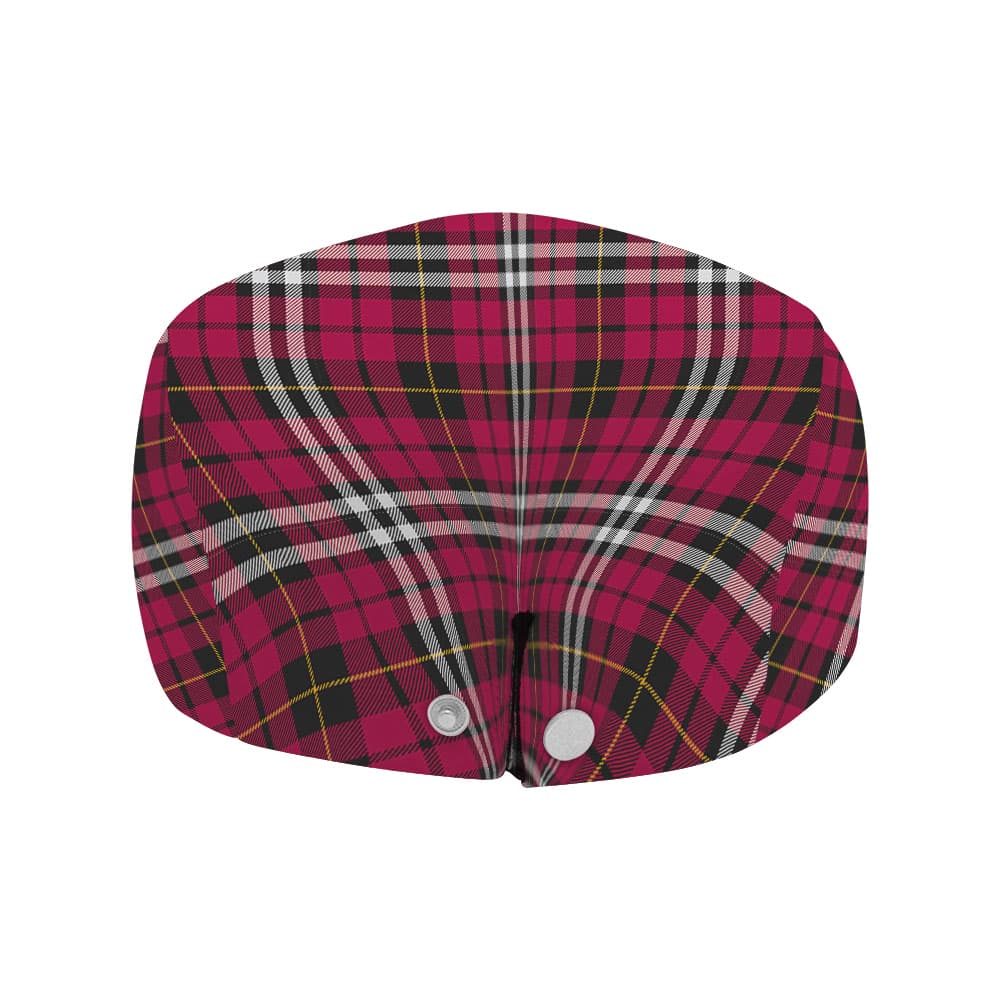 Scottish Little Clan Badge Tartan Flat Cap - Image 4