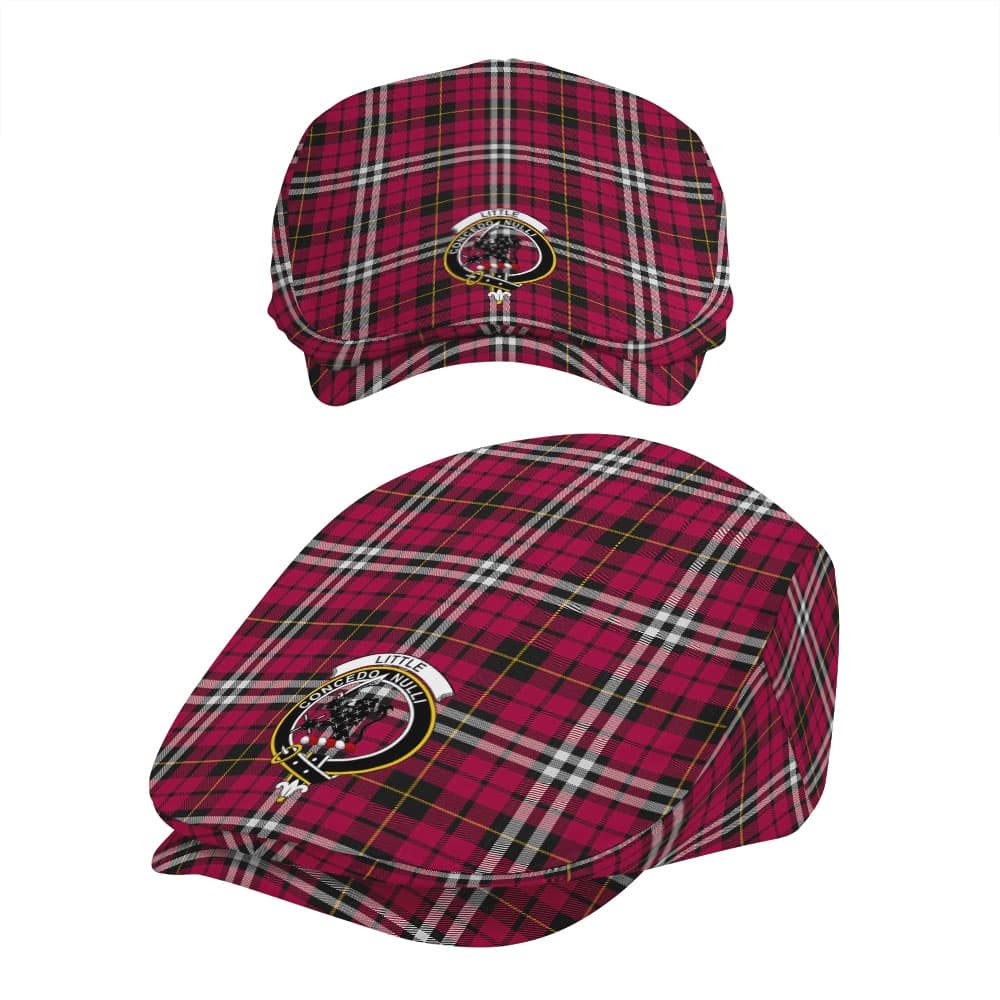 Scottish Little Clan Badge Tartan Flat Cap - Image 5