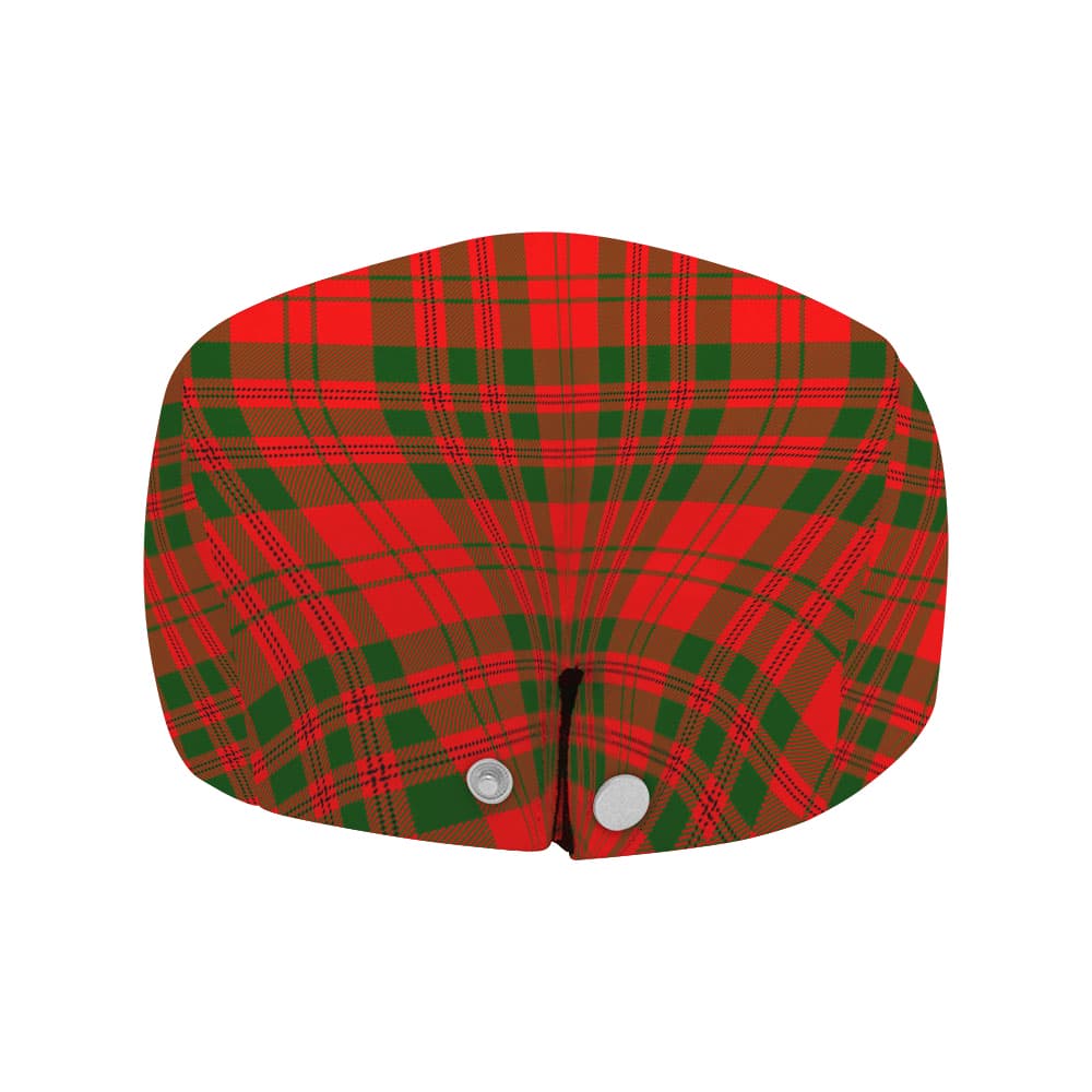 Scottish Livingstone Clan Badge Tartan Flat Cap - Image 4
