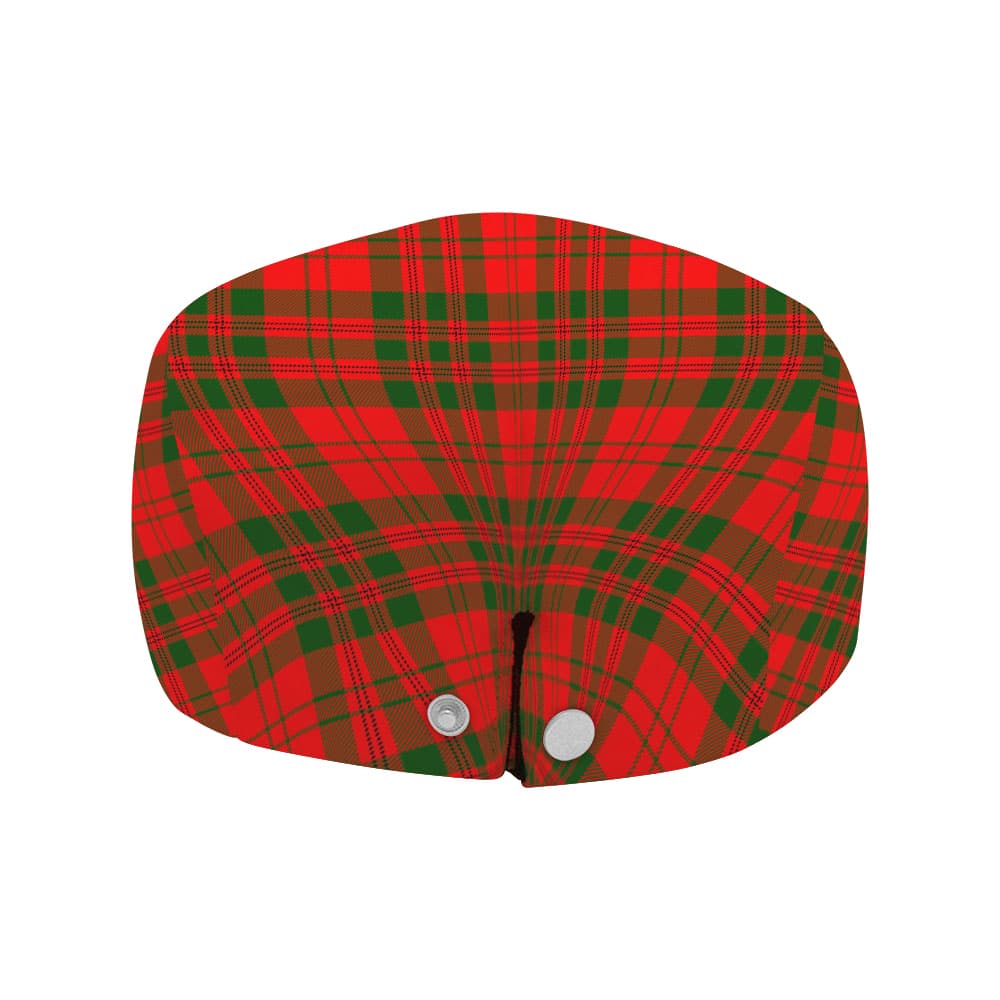 Scottish Livingstone Modern Tartan Flat Cap - Image 4