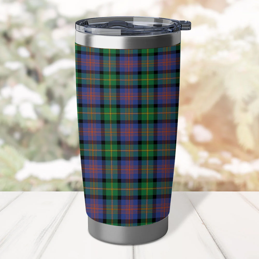 Scottish Logan Ancient Clan Badge Tartan Tumbler - Image 3