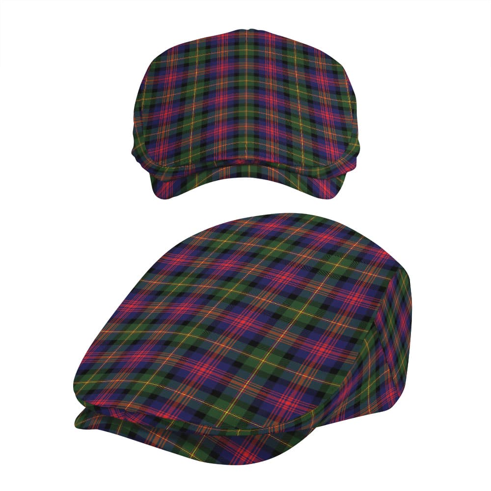 Scottish Logan Modern Tartan Flat Cap - Image 5