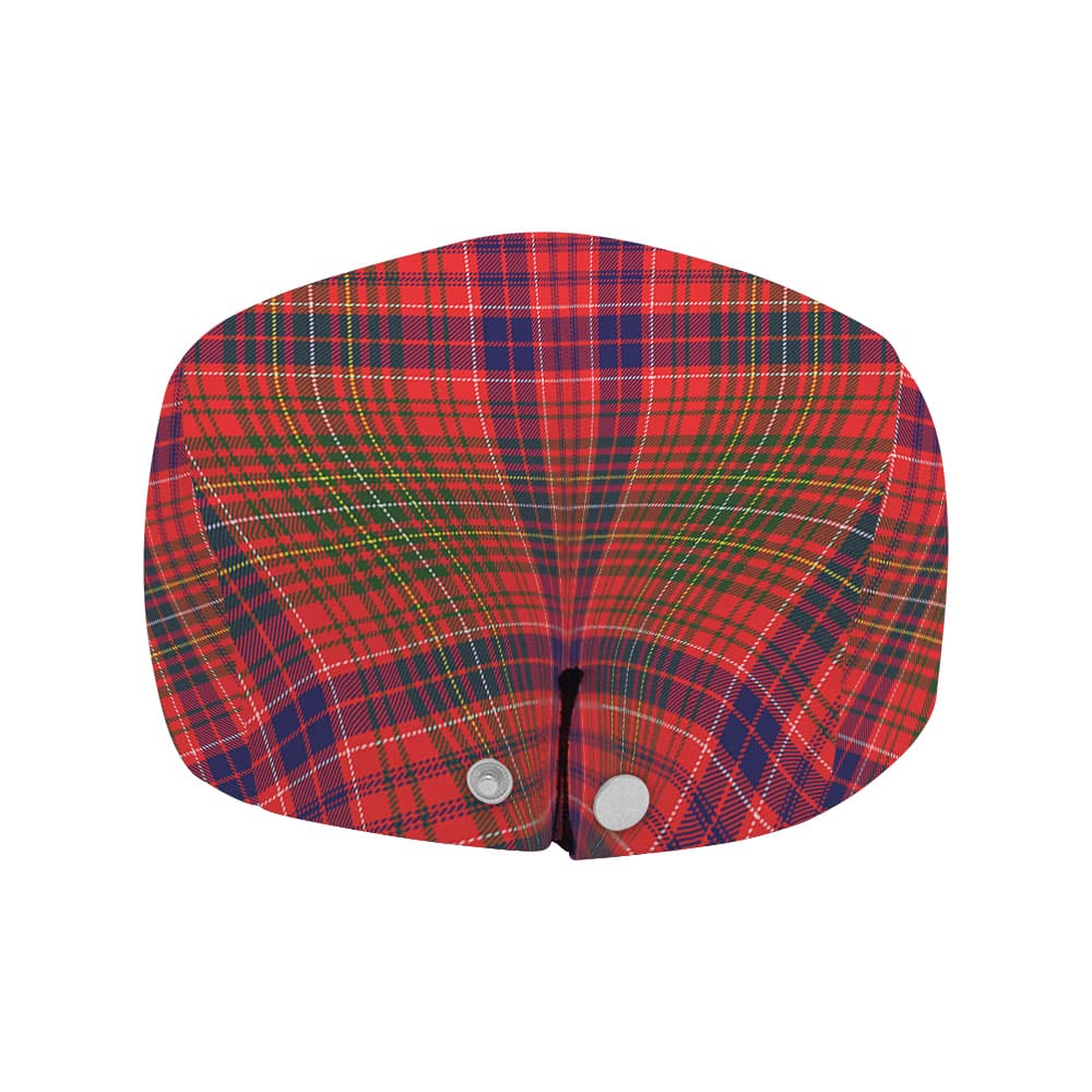 Scottish Lumsden Clan Badge Tartan Flat Cap - Image 4