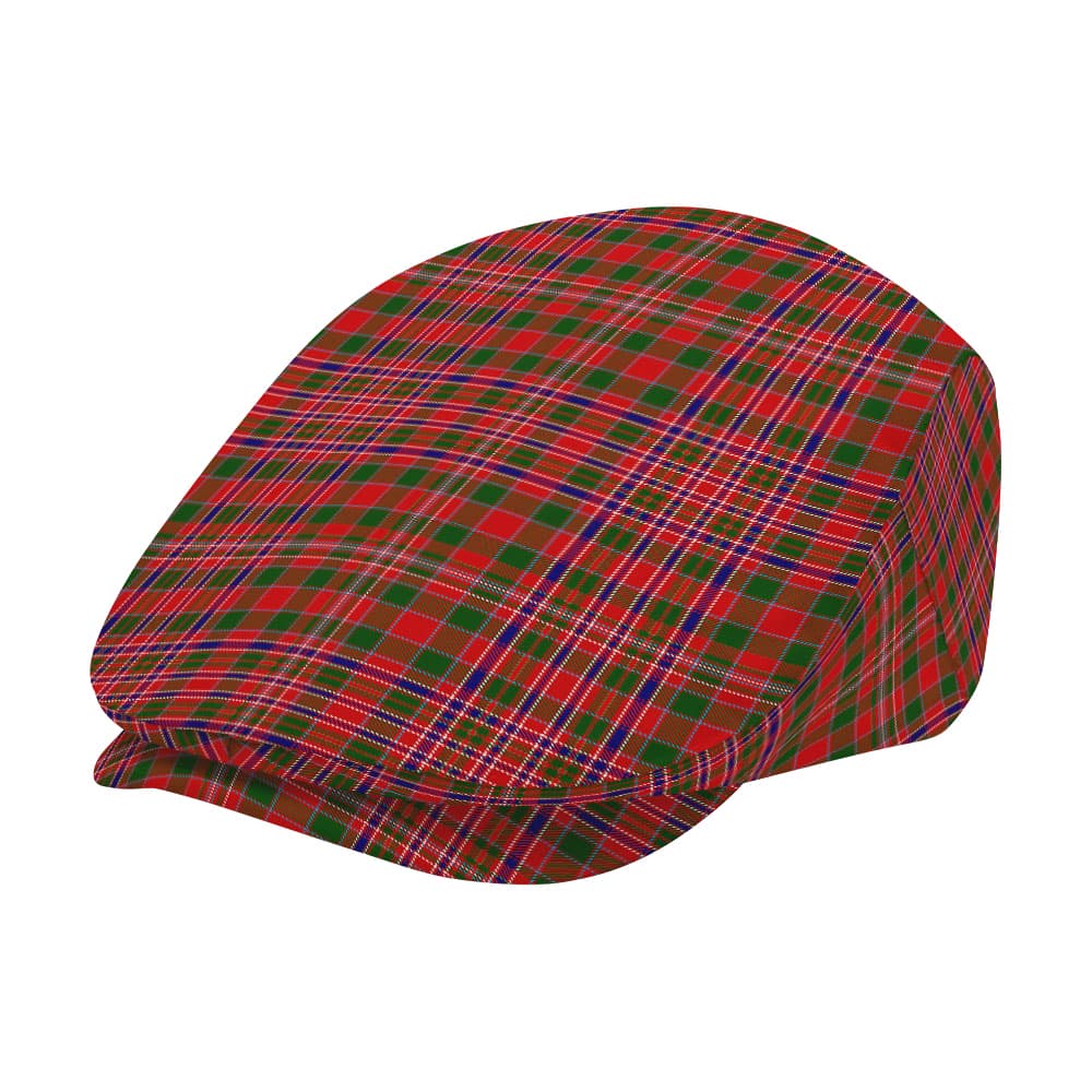 Scottish MacAlister Modern Tartan Flat Cap - Image 2